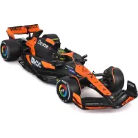 Bburago Voertuig F1 McLaren MCL38 2024 Norris met helm