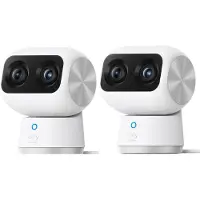Eufy S350 4K Indoor Beveiligingscamera 2-Pack - Bedraad - Wit