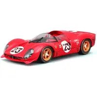 Bburago Ferrari 330 P4 Daytona #23 1:24 Car Rood Kinderen