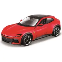 Bburago Ferrari Purosangue modelauto 1:24 rood