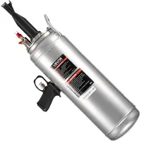 Vevor Bandenrandbouwer 10 L Luchtbandenrandblazer Handbandenpomp, Verbeterde Draagbare Bandenpomp, 0,6-0,8 MPa voor Auto Motor SUV Pick-up ATV Zilver