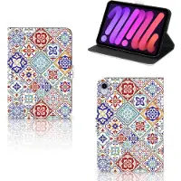 B2Ctelecom iPad Mini 6 (2021) Leuk Tablet hoesje Tiles Color