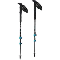 Guidetti - Wandel- / trekkingstokken - B Light Saphir Carbone Alu voor Unisex van Wol - Zwart