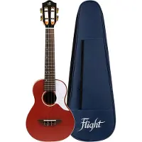 Flight Iris Concert Ukulele - Red -