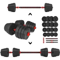 HMS Verstelbare Halter en Dumbbell Set - 30 kg