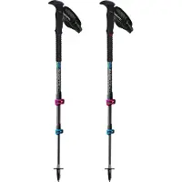 Guidetti - Wandel- / trekkingstokken - T3 Light Perle voor Unisex van Wol - Zwart