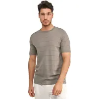 Blue industry Het gestreepte t-shirt |