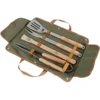 Esschert Design Bbq Gereedschapset Groen