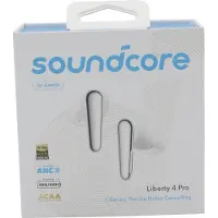Soundcore Liberty 4 Pro In-ear Draadloze Oordopjes Met Noise-cancelling Wit