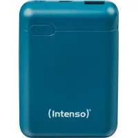 Intenso ) Powerbank XS10000 - 10.000mAh - Li-polymer - USB-A en USB-C - Petrol (7313537