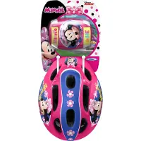 Disney MINNIE Combo casque + genouilleres + coudieres