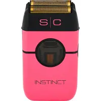 StyleCraft Instinct Metal Shaver - Professionele draadloze scheermachine met dubbele folie, intuïtieve koppelregeling en IN2-vectormotor in roze