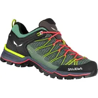 Salewa Wandelschoen Women Mountain Trainer Lite Gore-Tex Feld Green Fluo Coral-Schoenmaat 39