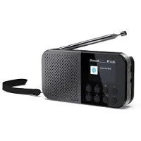 Sharp DR-P520(GY) Osaka Portable DAB+ en FM radio met bluetooth - storm grijs