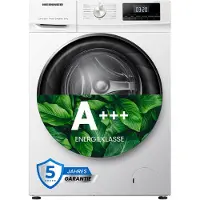 Heinner HWDM-H8514A Compact Was-droogcombinatie - 8 kg Wassen / 5 kg Drogen - 1400 tpm - Energieklasse A - Stoomfunctie - Inverter Motor - LED Display - Wit - 5 Jaar Garantie