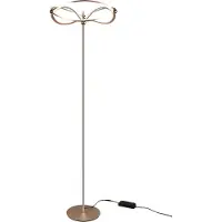 TRIO Bronzen vloerlamp Charivari