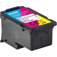 KMP C98 Compatibel Canon Inktcartridge Cyan, Magenta, Geel