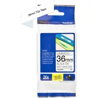 Brother TZe-M261 Tape Zwart op wit (36 mm)