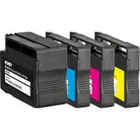 KMP C2P42AE Compatibel HP 932XL/933XL Inktcartridge Zwart, Cyan, Magenta, Geel 4 Stuks Multipack