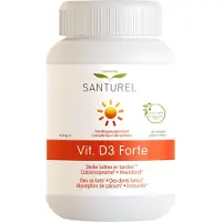 Santurel Vitamine D3 Forte Sterke botten en tanden, calciumopname en weerstand 3.000 IU 120 St