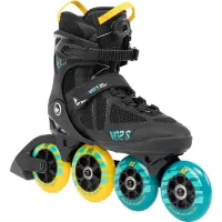 K2 Vo2 S 100x Boa Hilo Inline Skate 09.0 / 42 Zwart / Blauw / Geel