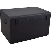 Loft42 Opbergkist Industry | Jax Design metaal zwart 60x35x40 cm opbergdozen | NADUVI