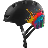 Crazy Safety Rampage Splash, fietshelm, zwart