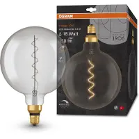 Osram Vintage 1906 E27 4,8W LED G200 818 smoke dimbaar 4,8W,, Glas, E27 LED-lamp