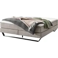 Hasena Pronto Julieta boxspring bed metaal/zwart
