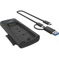 Icy Box IB-180MS-C31 Dockingstation voor M.2 NVMe en SATA SSD's