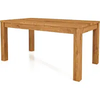 Byoak Eettafel VENTO, 80 x 160 cm, massief hout, naturel geolied