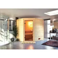 Karibu | Elea Sauna | Kachel 9 kW Geïntegreerde Bediening