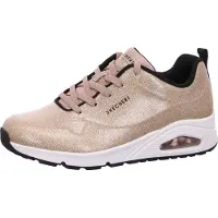 SKECHERS UNO-DIAMOND SHATTER Dames Sneakers - Champagne
