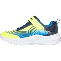 SKECHERS Sneakers 'MICROSPEC ADVANCE' blauw / geel / zwart
