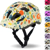 Apollo kinder fietshelm, helm voor kinderen & tieners, multisport helm, fietshelm voor meisjes, fietshelm voor jongens, kinderhelm vanaf 3 jaar, verstelbare kinderhelm