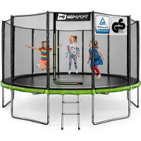Hop-Sport Hop Sport HS-T14A – Trampoline – Ø427 cm 14FT – Buitennet Veiligheidsnet – Incl. Ladder