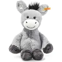 Steiff knuffel Soft Cuddly Friends Dinkie ezel grijsblauw - 30 cm