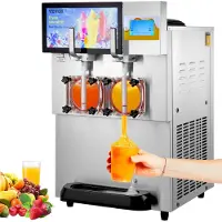 Vevor 8 L x 2 commerciële slushmachine