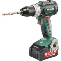 Metabo Accuboormachine/schroefmachine 602325500 SN BS 18 LT BL, 2x 18,0V-4,0Ah