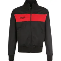 Lonsdale Trainingsjack 'Alnwick' oranjerood / zwart