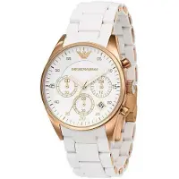 Giorgio Armani AR5920 Dames Sportivo Horloge Wit
