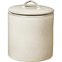 Broste Copenhagen Nordic Sand pot met deksel 12 cm.