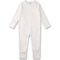 Sanetta - Kid's Overall Long AOP - Pyjama 98, wit