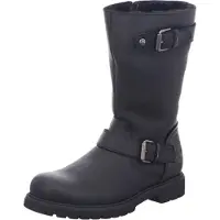 Panama jack Laars Women Fergie Igloo B1 Gevet leer Black-Schoenmaat 38