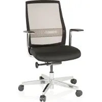 Hjh OFFICE FOUNTAINE PRO - High end bureaustoel Zwart