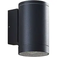 LUCANDE Buitenverlichting , Thomke, dimbare, Grijs, Terras, Metaal, Modern