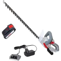 Ikra Accuheggenscharen IAHS 20-1 | 20V | 54 cm snijlengte | 18 mm snijdikte | lasergeslepen messen | inclusief accu 2,0Ah en oplader