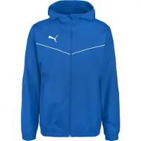 Puma Trainingsjack 'Teamrise' donkerblauw / wit