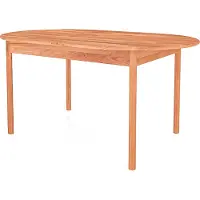Byoak Eettafel POLA, gemaakt van massief hout, naturel geolied