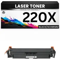 PrintAbout Huismerk HP 220X (W2200X) Toner Zwart Hoge capaciteit